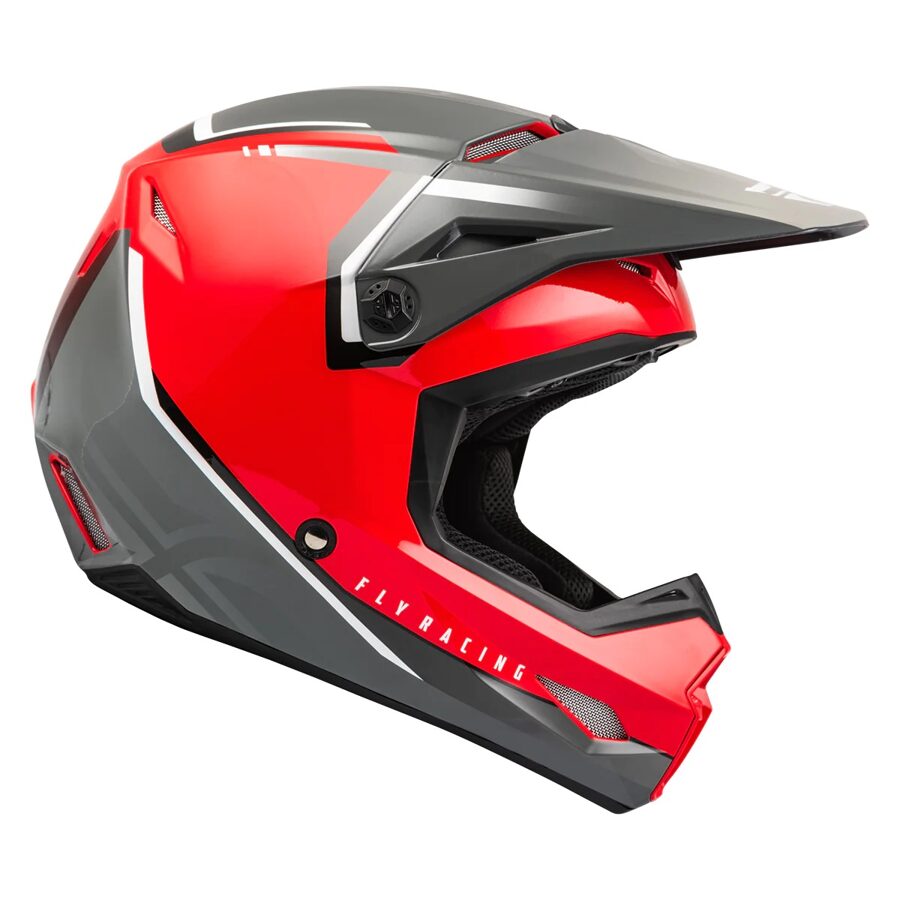 Fly Racing KINETIC VISION - RED/GREY