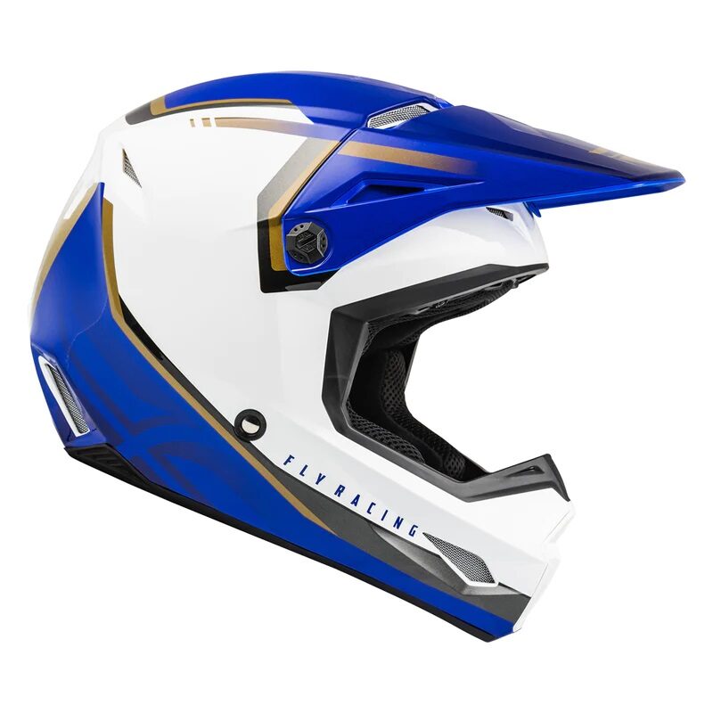FLY RACING YOUTH KINETIC VISION blue/white
