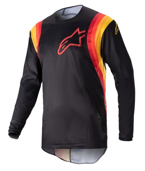 ALPINESTARS MX FLUID CORSA jersey black/red/yellow