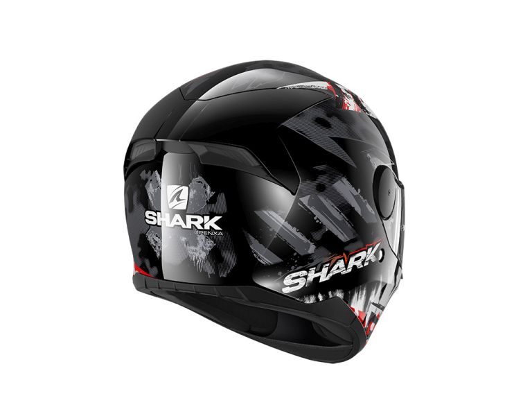 SHARK D-SKWAL 2 PENXA krāsa melna/sarkans/pelēka
