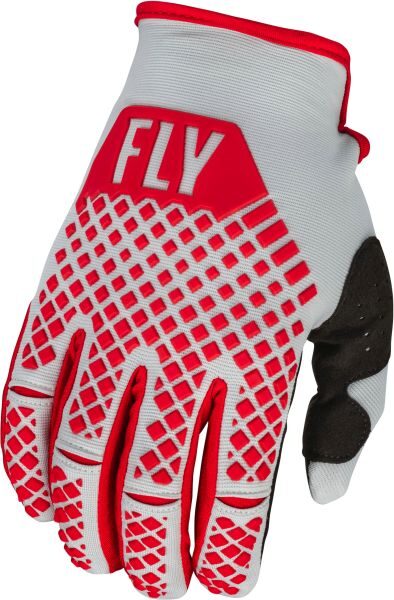 FLY RACING KINETIC gloves colour grey/red