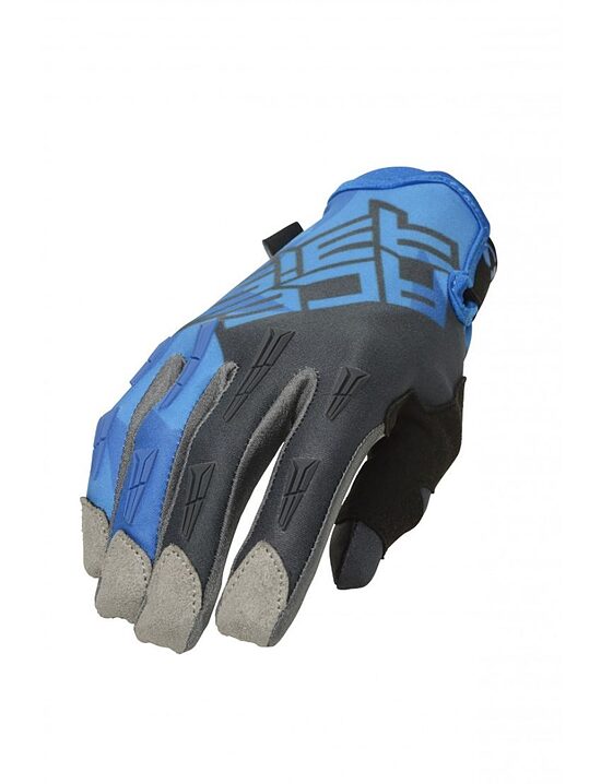 ACERBIS MX GLOVES X-H HOMOLOGATED - BLUE/GREY