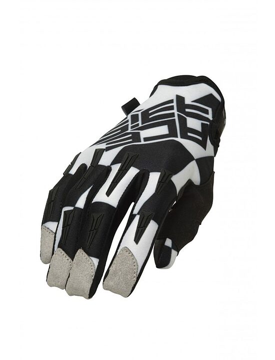 ACERBIS MX GLOVES X-H HOMOLOGATED - BLACK/WHITE