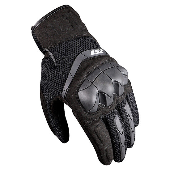 LS2 Kubra Man Gloves - L , Black