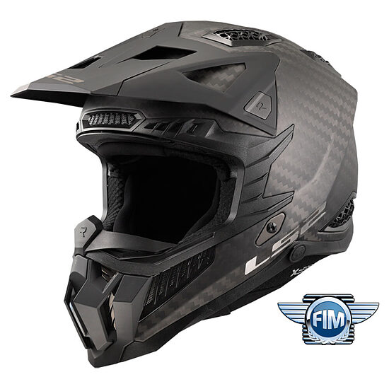 LS2 MX703 C X-FORCE PRO FIM Helmet - Matt Carbon , S