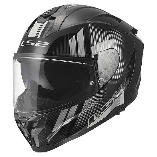 LS2 FF817 CHALLENGER II NITRO Helmet - Black Grey , XXL