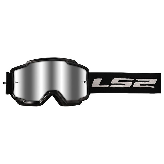 LS2 CHARGER GOGGLE - H-V Orange/Iridium Visor