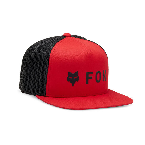 FOX ABSOLUTE MESH SNAPBACK HAT RED
