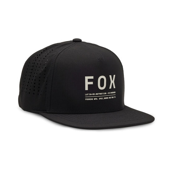 FOX NON STOP TECH SNAPBACK BLACK