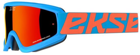 EKS Gox Flat Out Goggle Mirror - Cyan Blue