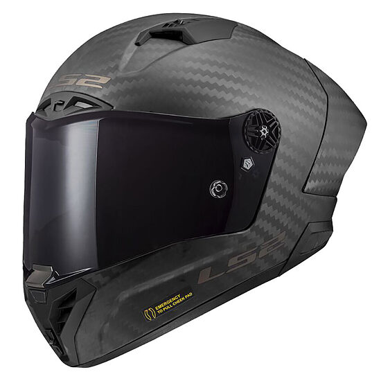 LS2 FF805 THUNDER C GP AERO helmet - Matt Black , S