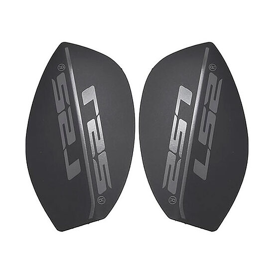 LS2 PLATE CHIN BAR - FF900 , Chrome Black