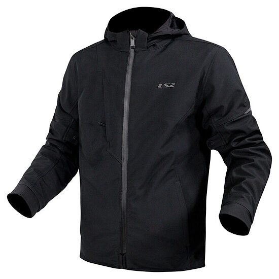 LS2 Bolton Man Jacket - 4XL , Black