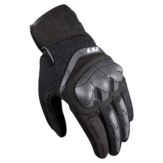 LS2 Kubra Lady Gloves - Black , S