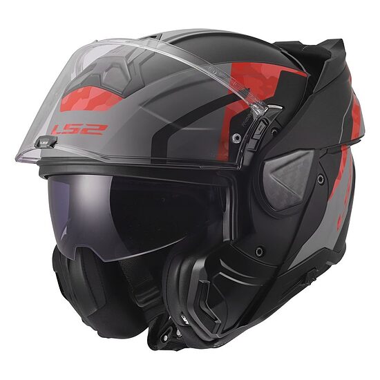 LS2 FF910 ADVANT II GLIDE Helmet - XXL , Black Grey Red