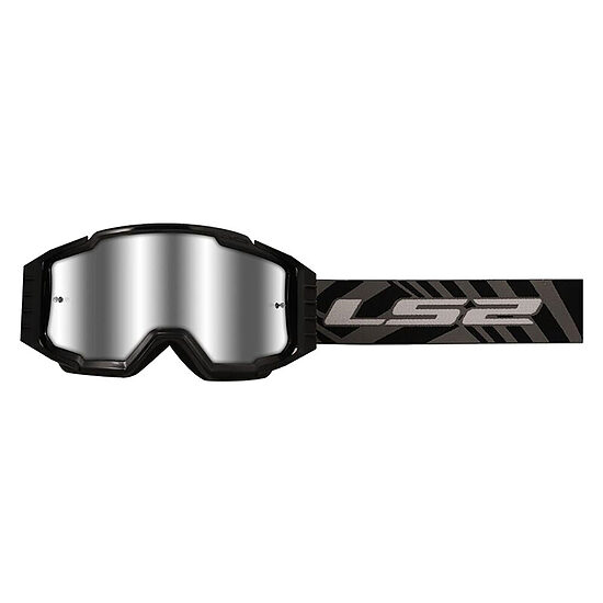 LS2 CHARGER PRO GOGGLE - Blue/Iridium Visor
