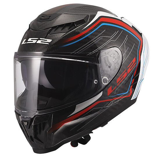 LS2 FF807 DRAGON SUBIC Helmet - XXL , Red