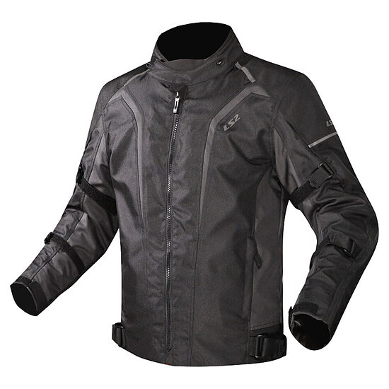 LS2 Sepang Man Jacket - 3XL , Black Dark Grey