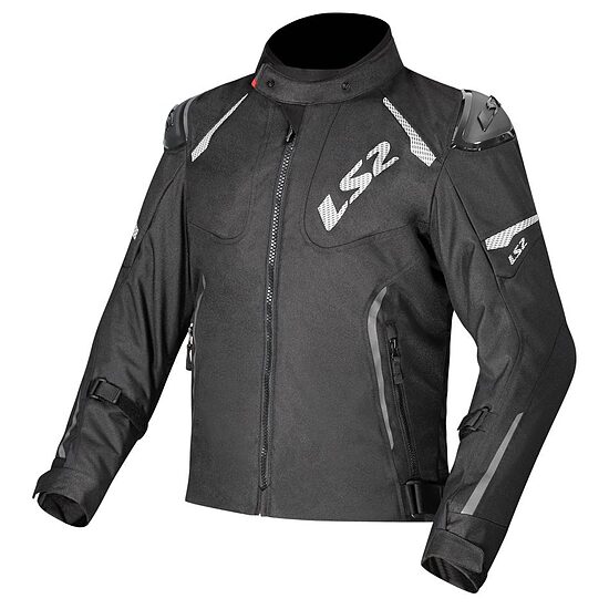 LS2 ZOOM MAN JACKET - XL , Black