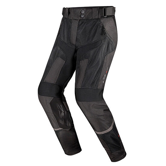 LS2 Como Air Lady Pants - Black Dark Grey , M