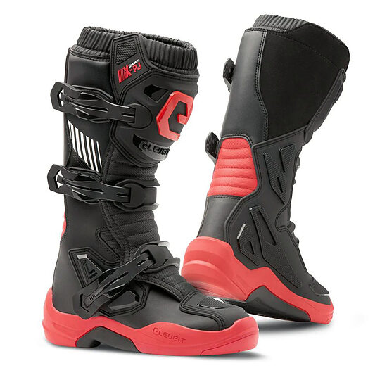 Eleveit X Peak Junior Boots - 36 , Black Red