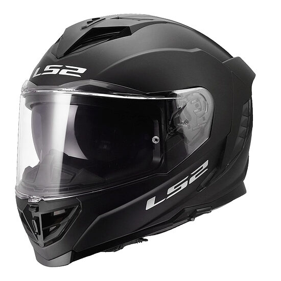 LS2 FF818 STORM III SOLID Helmet - Matt Black , S