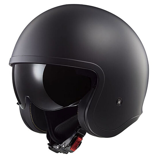 LS2 OF599 SPITFIRE II SOLID helmet - Matt Black , XS