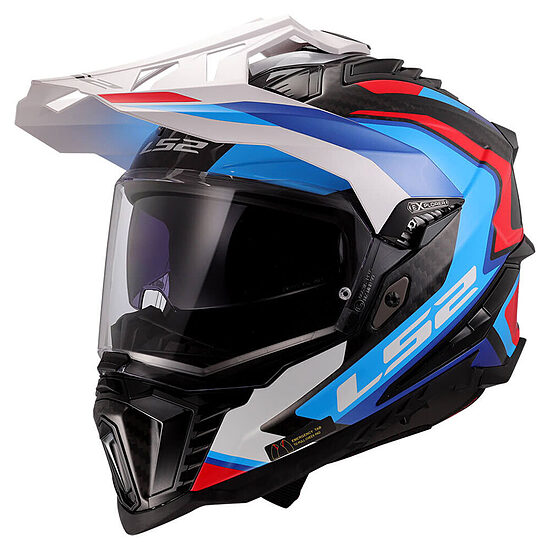 LS2 MX701 C EXPLORER FRONTIER II Helmet - Red , 3XL