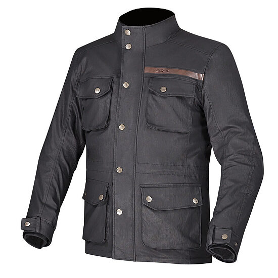 LS2 Liberty Man Jacket - XXL , Black