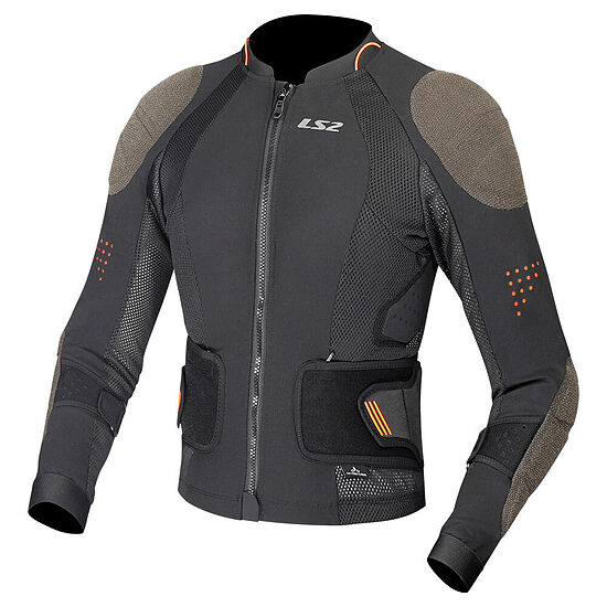 LS2 X-Terrain Lady Jacket - Black Grey , M