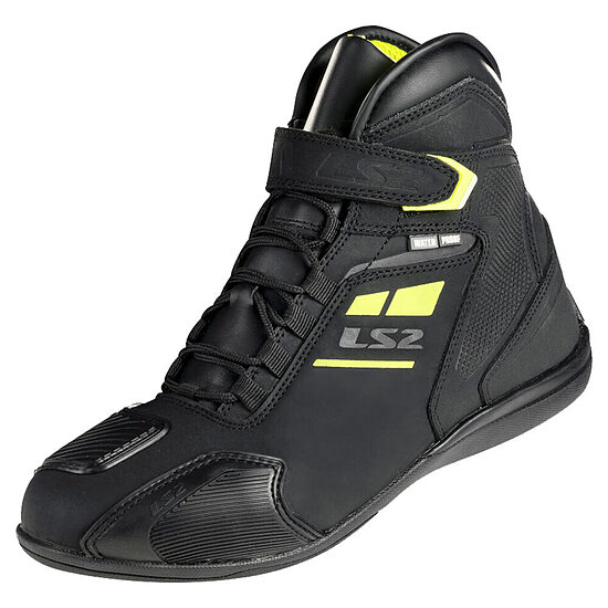 LS2 Garra Man Waterproof Boots - Black Red , 41