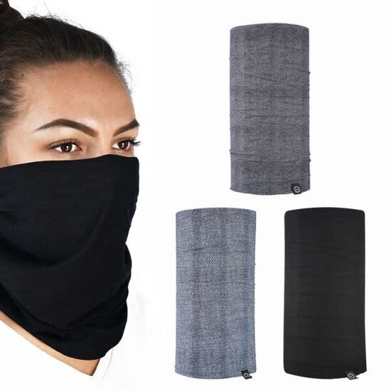 OXFORD HERRINGBONE COMFY melna/pelēka 3 PACK