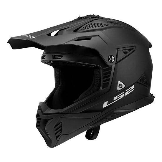 LS2 MX708 FAST II SOLID helmet - 3XL , Matt Black