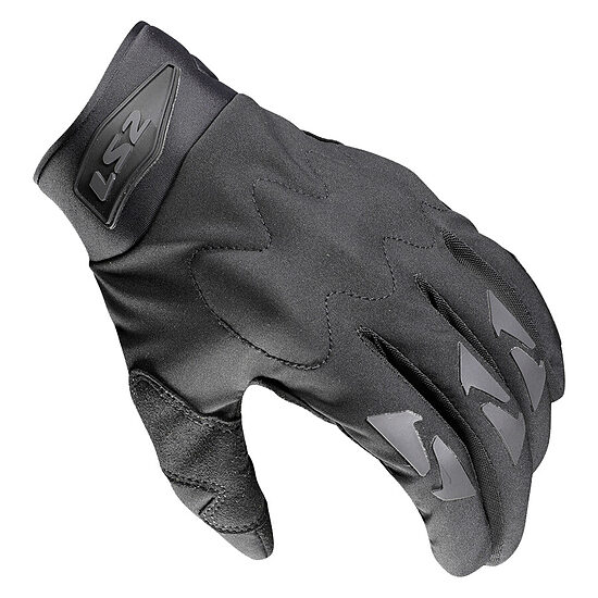 LS2 HIKER MAN GLOVES - L , Black
