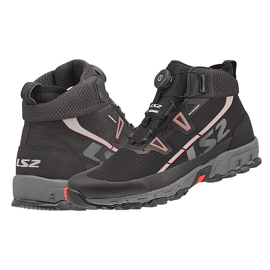 LS2 Trekker Man Waterproof Boots - Green , 40
