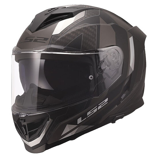LS2 FF818 STORM III SPORTY Helmet - White Blue Red , L
