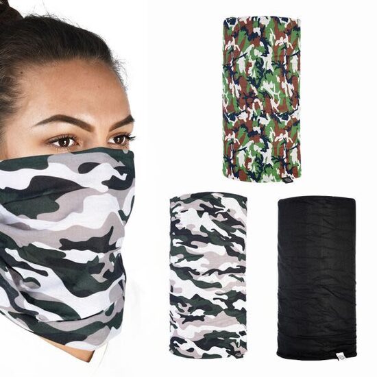 OXFORD CAMO COMFY haki/melna/pelēka 3 PACK