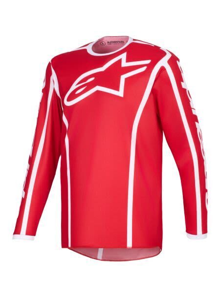 ALPINESTARS MX FLUID APEX jersey red/white