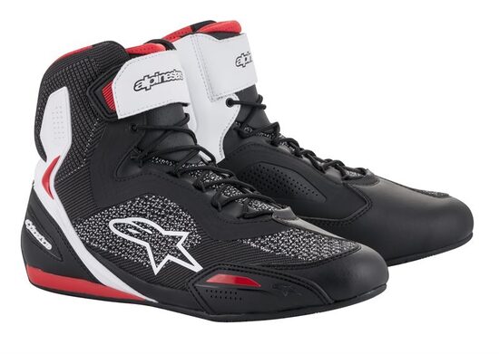 ALPINESTARS FASTER-3 RIDEKNIT balta/melna/sarkana
