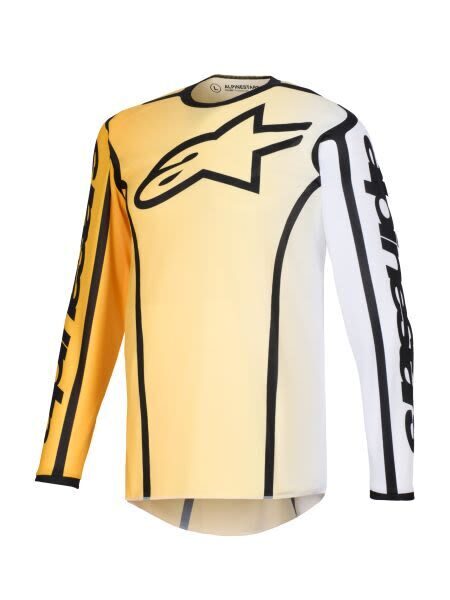 ALPINESTARS MX FLUID APEX jersey black/yellow