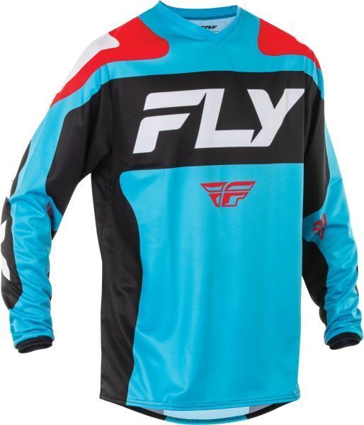 FLY RACING F-16 jersey black/light blue/white