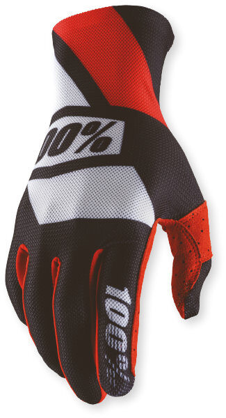 100% Celium Glove Red/Black