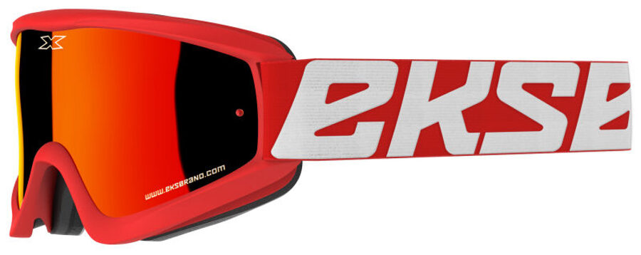 EKS Gox Flat Out Mirror - Red