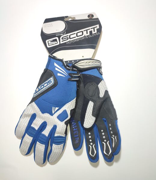 Scott Anaheim glove white/blue