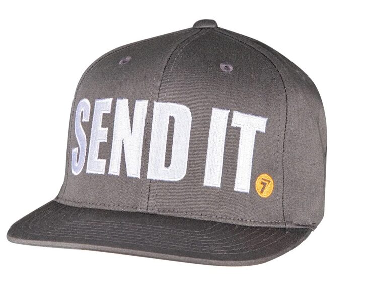 Seven Send It Hat, Charcoal