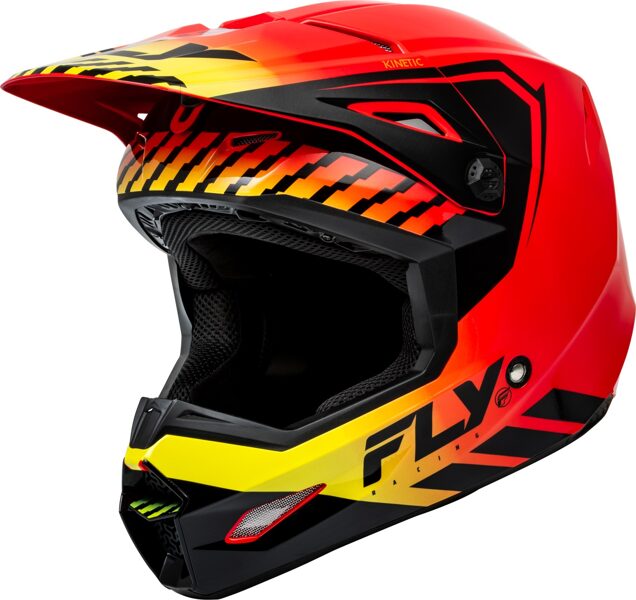 FLY RACING KINETIC MENACE black/red/yellow