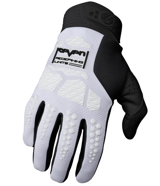 Seven Rival Ascent Glove - White/Black