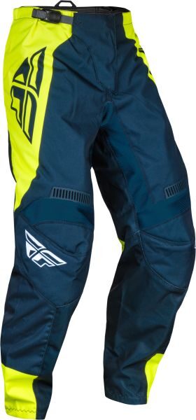 FLY RACING F-16 pants fluo/navy blue/white