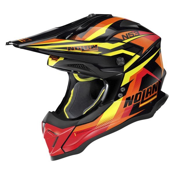 NOLAN N53 FENDER 79 colour black/red/yellow