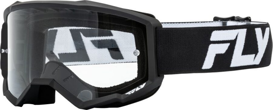 FLY RACING YOUTH FOCUS black/white
